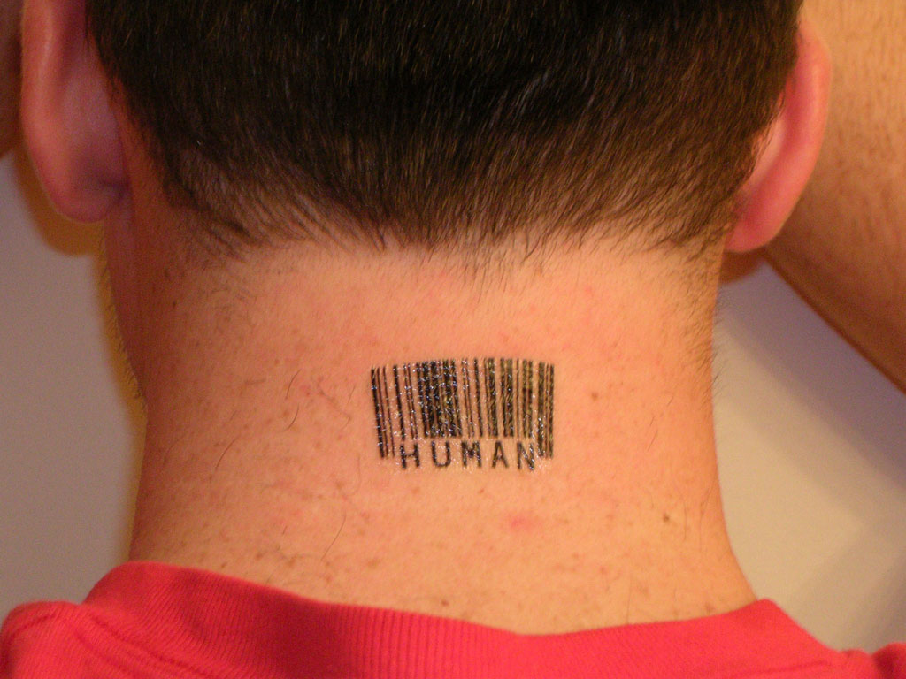 Barcode Slave Tattoo Porn - Female slave Tattoos